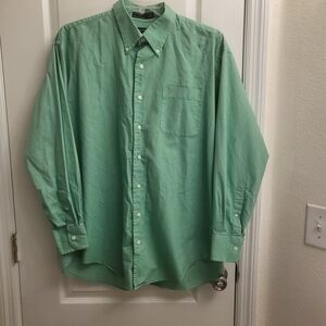 Nautica Mint Green Casual Button-Down‎ Shirt Pre-own gentle wear